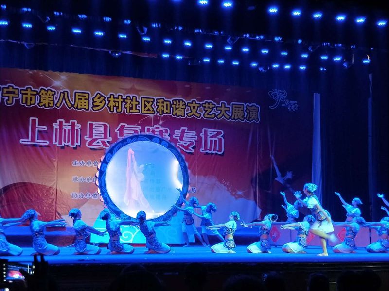 南寧市第八屆鄉村社區和諧文藝大展演文藝專場精彩上演
